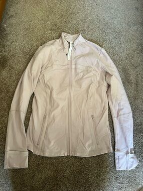 lululemon athletica Pale Pink Zip Jacket